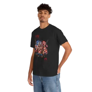 T-Shirt 002 Person 4 Black